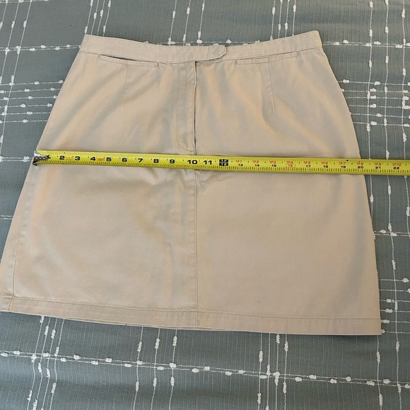 Limited chinos Classic khaki Women's Skirt size 12 - Picture 4 of 8